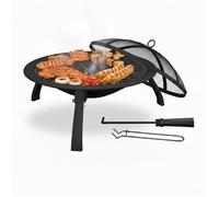 Relaxdays Brasero avec couvercle