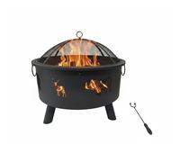 Relaxdays Brasero motif flamme