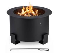 Relaxdays Brasero anti-fumée, Ø 56 cm