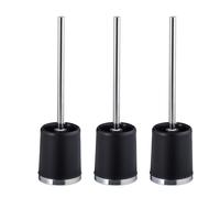 Relaxdays Lot de 3 brosses WC avec supports