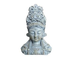 Relaxdays Buste Bouddha, 44 cm