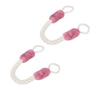 Relaxdays Butoir de porte en lot de 10 rose