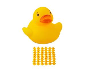 Relaxdays Canard de bain en 3,5 cm par lot de 240