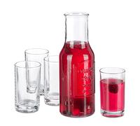 Relaxdays Carafe à eau avec verres