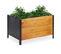Relaxdays Carré potager en bois