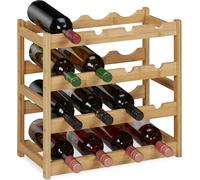 Relaxdays Casier à vin pour 16 bouteilles