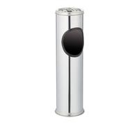 Relaxdays Cendrier sur pied en acier inoxydable