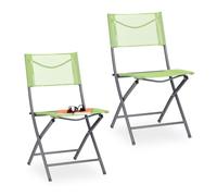 Relaxdays Chaise de jardin