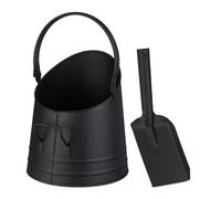 Relaxdays Charbonnière avec pelle 6,5 l