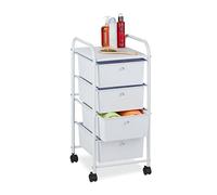 Relaxdays Chariot sur roulettes pour bain