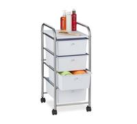 Relaxdays Chariot sur roulettes pour bain
