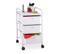 Relaxdays Chariot sur roulettes pour le bain