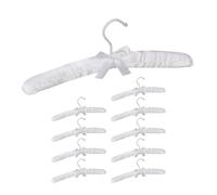 Relaxdays Cintre en satin en set
