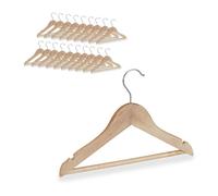Relaxdays Cintres enfants en bois 80