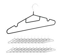 Relaxdays Lot de 24 cintres en PVC