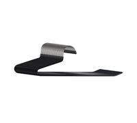 Relaxdays Cintres pour Pantalons, Lot de 20, antidérapants, Peu encombrants, H x L x P : 17,5 x 35 x 0,5 cm, Noir