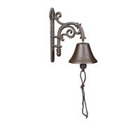 Relaxdays Cloche de porte en fonte