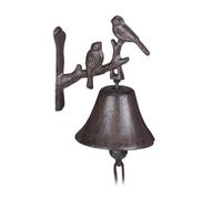 Relaxdays Clochette de porte oiseau