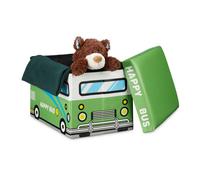 Relaxdays Coffre à jouets boîte à jouets pliant