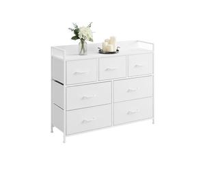 Relaxdays Commode avec 7 tiroirs en tissu