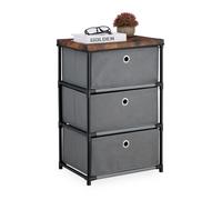 Relaxdays Commode avec tiroirs
