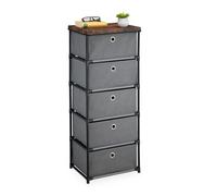 Relaxdays Commode avec tiroirs