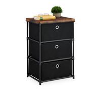 Relaxdays Commode avec tiroirs