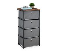 Relaxdays Commode avec tiroirs