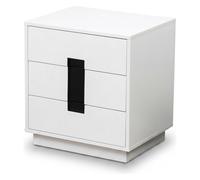 Relaxdays, Commode + buffet, Kommode mit Schubladen (50 x 40 x 56 cm)