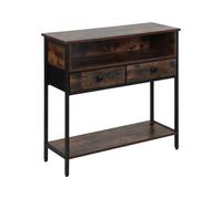 Relaxdays Console 2 tiroirs
