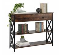 Relaxdays Console avec tiroir