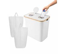 Relaxdays Conteneur 2 compartiments bouteilles