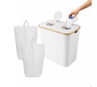 Relaxdays Conteneur 2 compartiments bouteilles