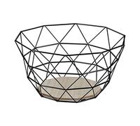 Relaxdays Corbeille à fruits design grille