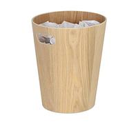 Relaxdays Corbeille à papier en bois