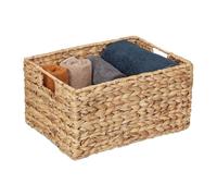 Relaxdays Corbeille de rangement en eichhornia