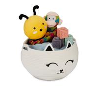 Relaxdays Corbeille de rangement enfant Chat