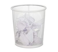 Relaxdays Corbeille pour papier en fil de fer