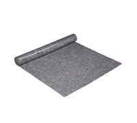 Relaxdays Couverture de déménagement, 1 m x 10 m = 10 m², antidérapant, Hydrofuge, 180g/m², Tapis de Protection, Gris