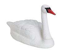 Relaxdays 2 cygnes décoratifs pour le jardin XXL