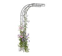 Relaxdays Demi-arche pour rosiers en métal
