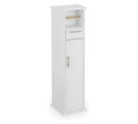Relaxdays Support papier toilette blanc