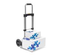 Relaxdays Diable pliable tranport chariot roulette