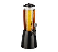 Relaxdays Distributeur de bière 2,5 L avec robinet
