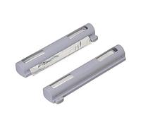 Relaxdays 2x Distributeur film alimentaire gris