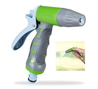 Relaxdays Douchette de Jardin Haute Pression Pression avec système de Blocage Permanent 1/2" Raccord douchette de Jardin Multicolore