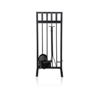 Relaxdays Ensemble de 5 outils pour cheminée