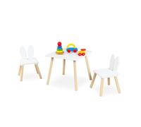 Relaxdays Ensemble de sièges enfants « Lapin »