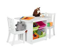 Relaxdays Set de 3 pièces de mobilier pour enfants