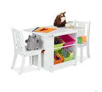 Relaxdays Set de 3 pièces de mobilier pour enfants